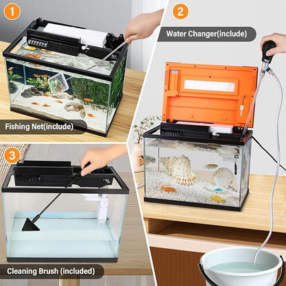 Hygger Smart Aquarium Complete Starter Kit | 6 Gallons