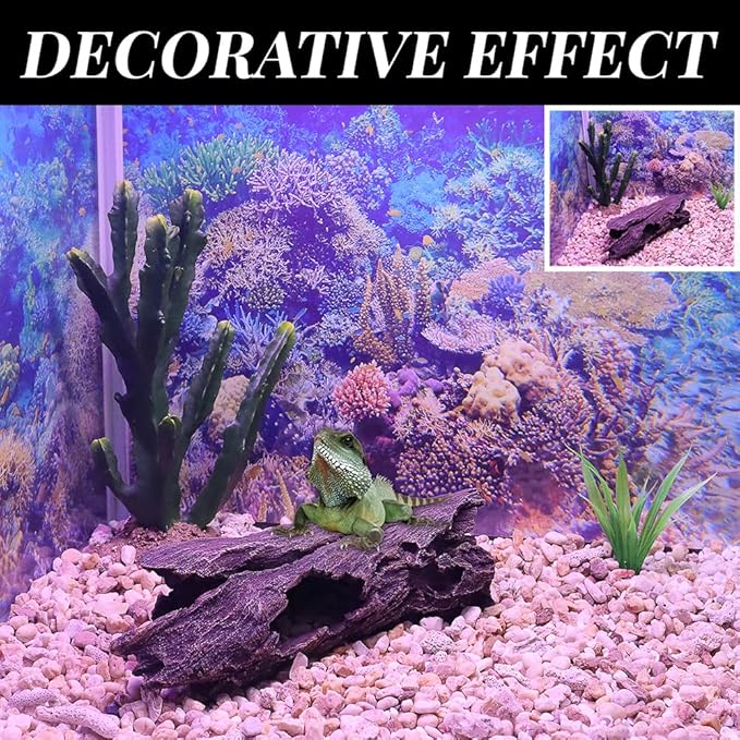 Fallen Log Aquarium Fish Tank Decoration