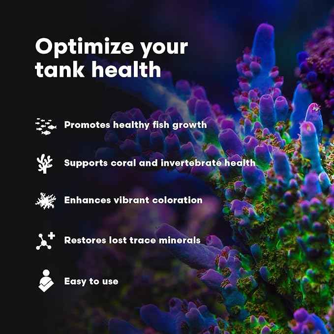 Brightwell Aquatics Rēplenish – Premium Trace & Minor Element Supplement for Marine Aquariums, Supports Healthy Fish, Corals, and Invertebrates, 2 L