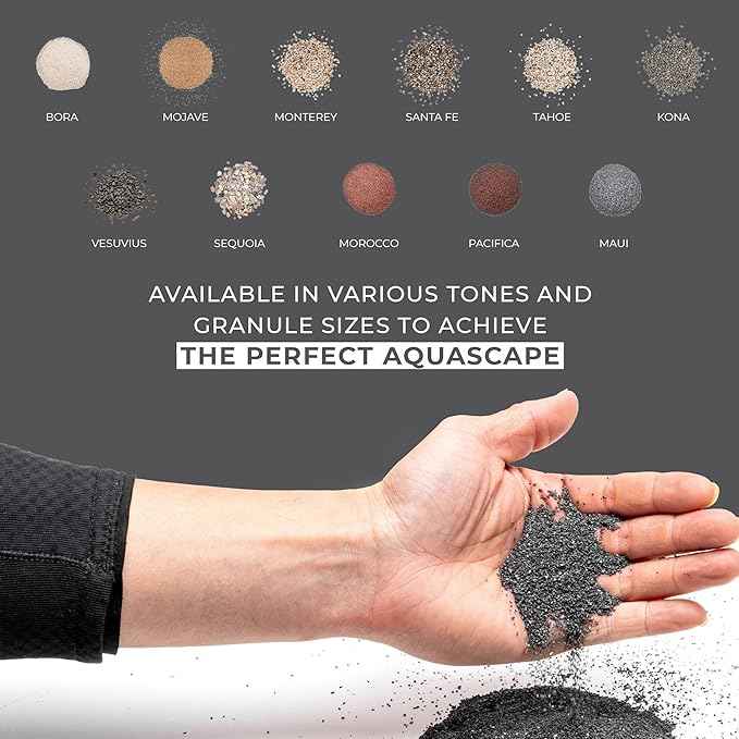 Ultum Nature Systems Controsand Maui Aquarium Gravel (3L) - Small Pebbles for Fish Tank - Planted Rocks - Substrate - Versatile Stones