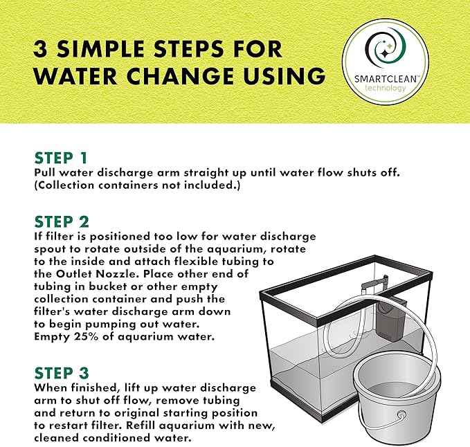 Zilla Aquatic Reptile Internal Filter with SmartClean Technology, for Turtles and Aquatic Reptiles, Medium