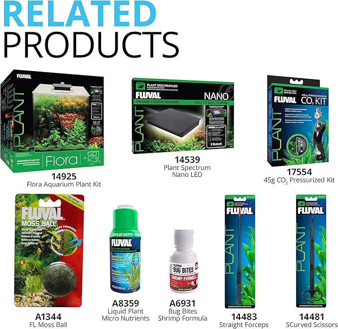 Fluval Plant and Shrimp Stratum for Freshwater Fish Tanks, 17.6 lbs. – Aquarium Substrate for Strong Plant Growth, Supports Neutral to Slightly Acidic pH