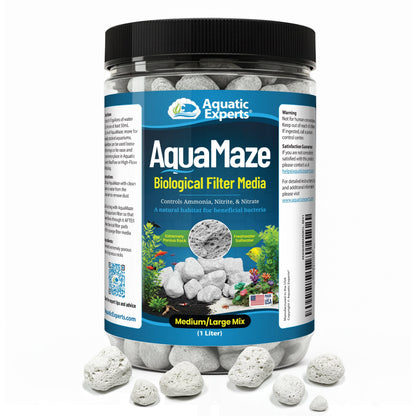 AquaMaze Aquarium Bio Media – Filter for Freshwater & Saltwater