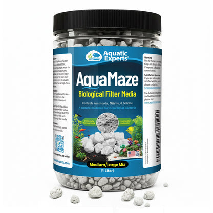 AquaMaze Aquarium Bio Media – Filter for Freshwater & Saltwater