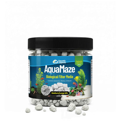 AquaMaze Aquarium Bio Media – Filter for Freshwater & Saltwater