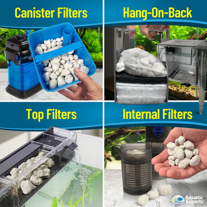 AquaMaze Aquarium Bio Media – Filter for Freshwater & Saltwater
