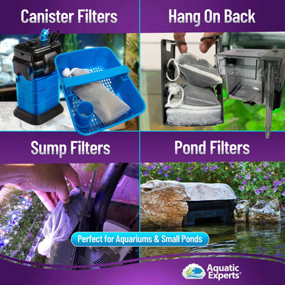 Activated Carbon - Aquarium Filter Charcoal Media for Odor Removal