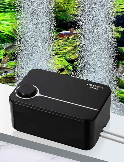 Aquarium Air Pump 5W 10W Ultra Quiet Dual Outlet Fish Tank Bubbler Aerator