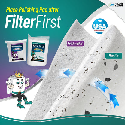 Aquarium Clarity Starter Bundle – Filter Pad + Polishing Pad