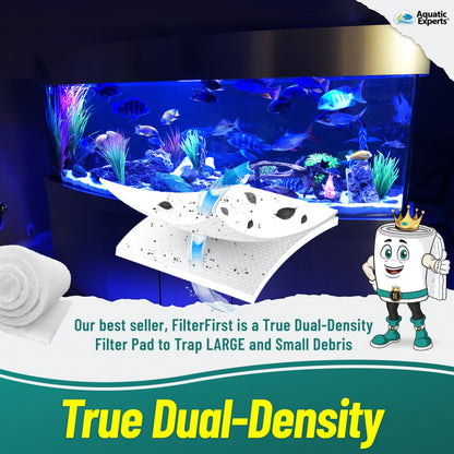 Aquarium Clarity Starter Bundle – Filter Pad + Polishing Pad