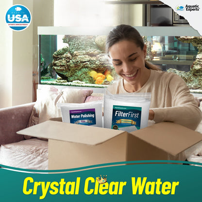 Aquarium Clarity Starter Bundle – Filter Pad + Polishing Pad