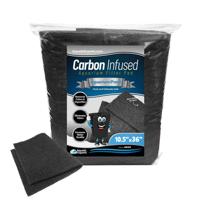 Activated Carbon Filter Pad – Premium 3/8"–1/2" Thick Media