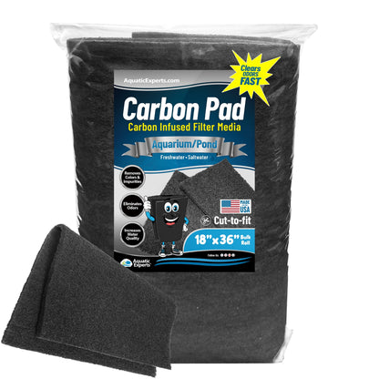 Activated Carbon Filter Pad – Premium 3/8"–1/2" Thick Media