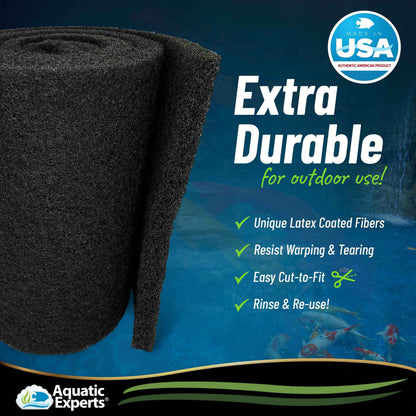 Clear & Healthy Pond Bundle - Carbon Filter, Bio Balls & Pad Kit