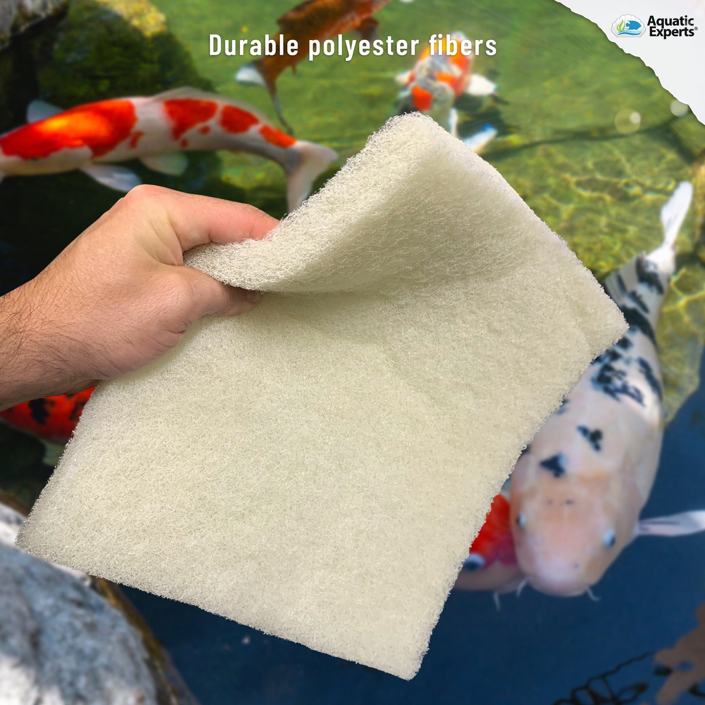 Crystal Clear Pond Bundle – Cream & White Pads