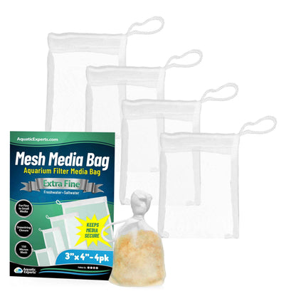 Aquarium Filter Bag – Extra Fine Mesh with Drawstring