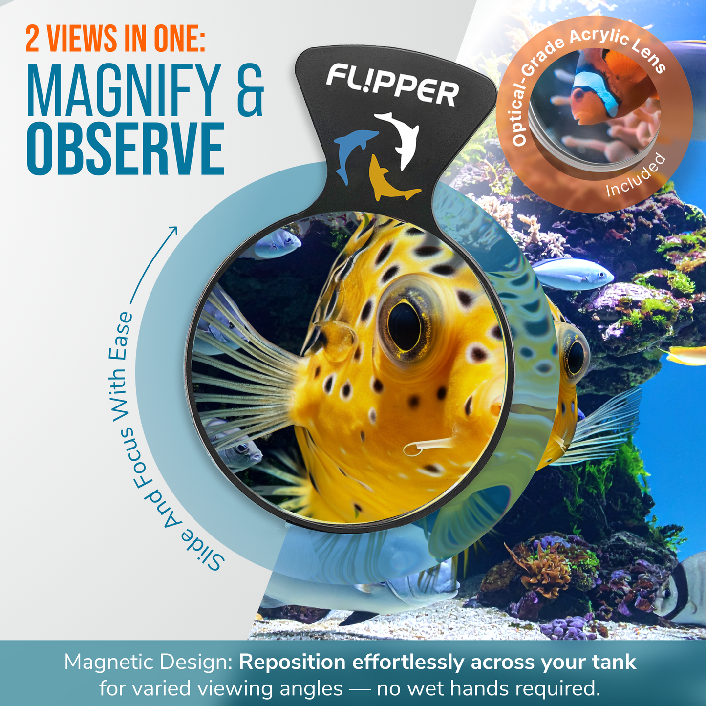 DeepSee Viewer Nano 3" Black - Orange Filter