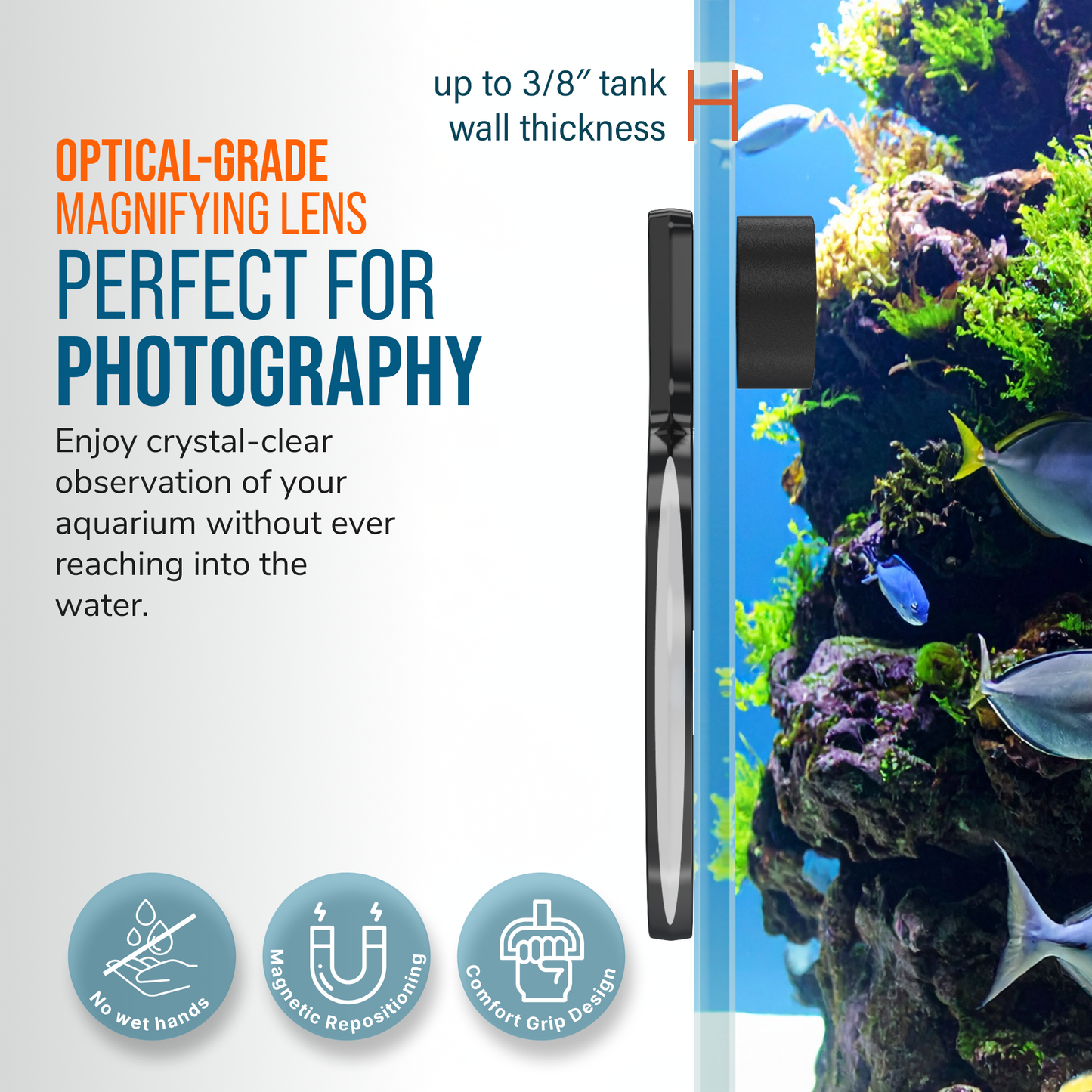 DeepSee Viewer Nano 3" Black - Orange Filter
