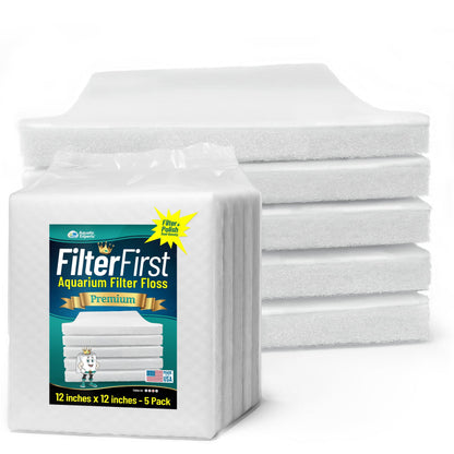 FilterFirst Aquarium Filter Floss Pad for Clear Water