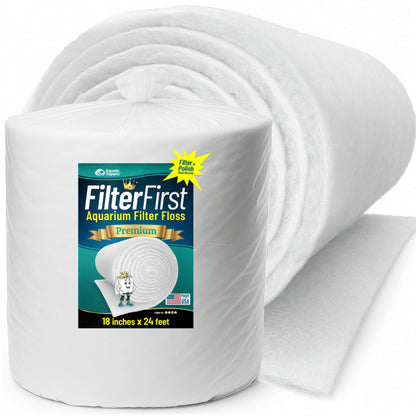 FilterFirst Aquarium Filter Floss Pad for Clear Water