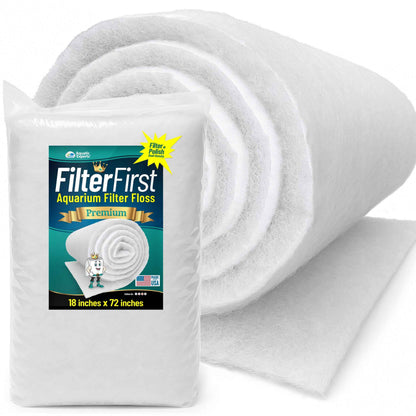 FilterFirst Aquarium Filter Floss Pad for Clear Water