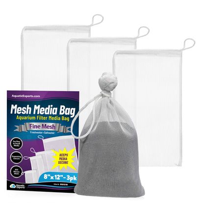 Aquarium Filter Bag – Fine Mesh with Drawstring