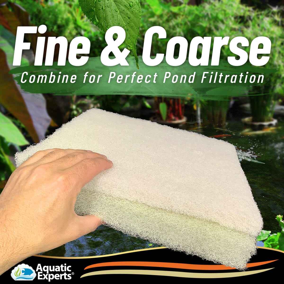 Crystal Clear Pond Bundle – Cream & White Pads