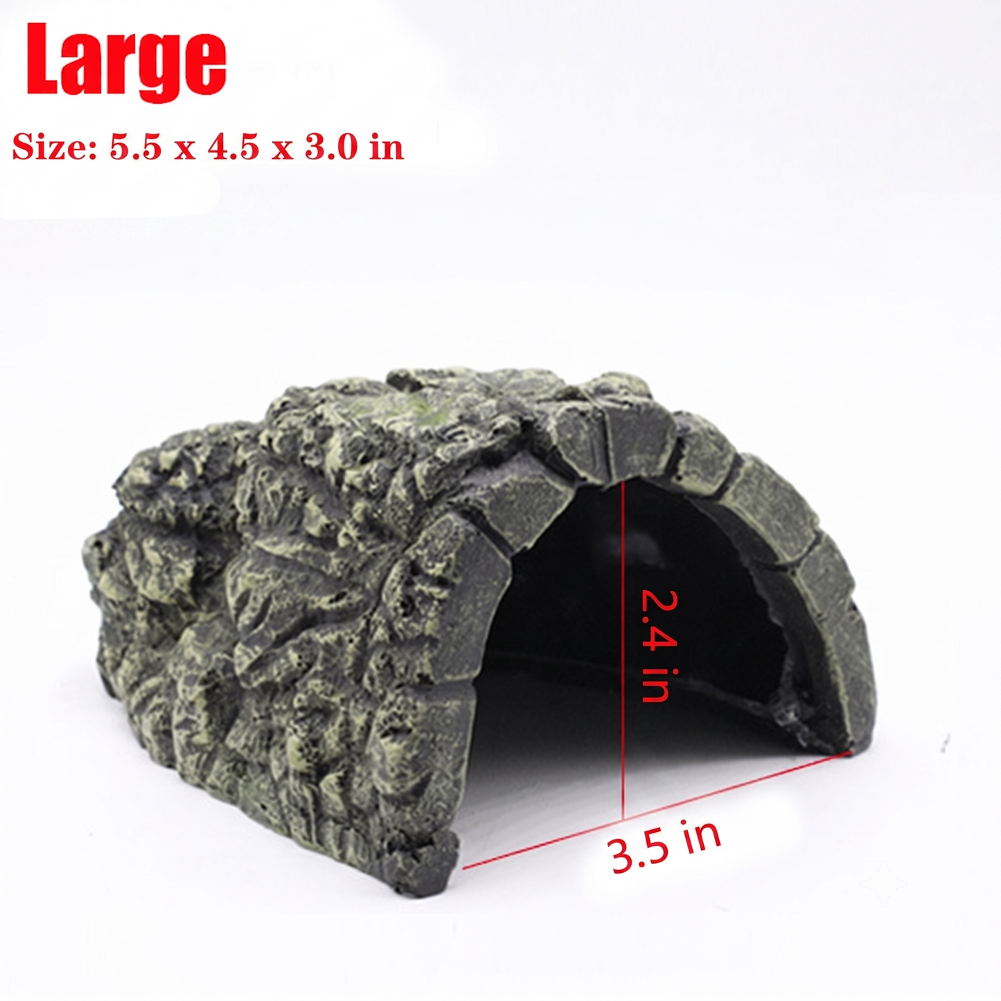 Naturalistic Resin Rock Hide Cave