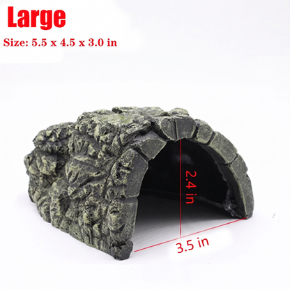 Naturalistic Resin Rock Hide Cave