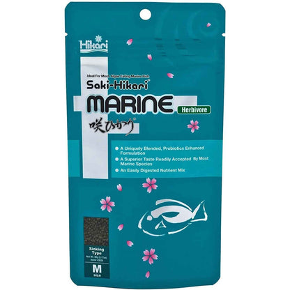 Hikari Saki-Hikari Marine Herbivore MD Sinking Fish Food 3.17 oz.