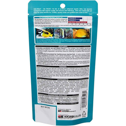 Hikari Saki-Hikari Marine Herbivore MD Sinking Fish Food 3.17 oz.