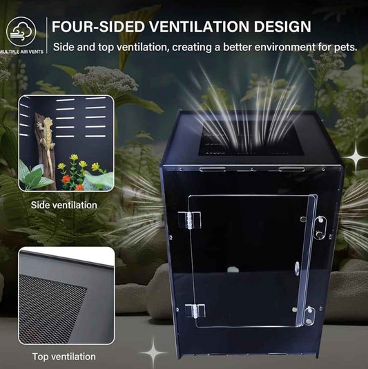PVC Enclosure with Magnetic Locking Door