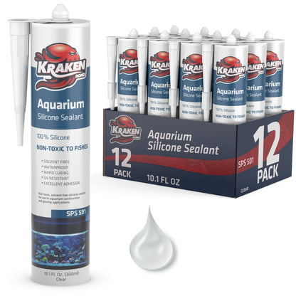 Aquarium 100% Silicone Sealant 10.1 fl oz