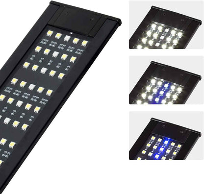 LED Terrarium Light 15W – 3-Mode Day/Night Aquarium Lamp for Reptiles & Fish
