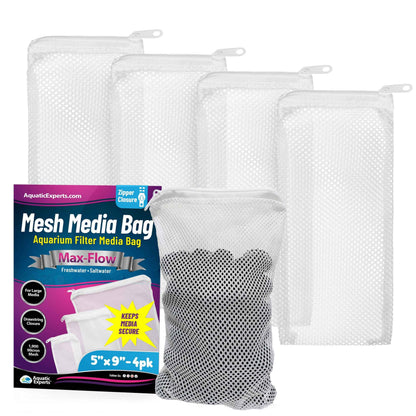 Aquarium Filter Bag – Max Flow Mesh with Drawstring | Aquatic Experts