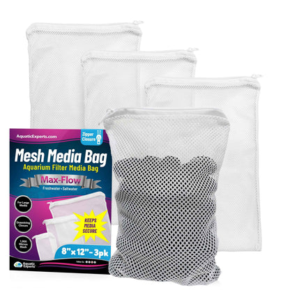 Aquarium Filter Bag – Max Flow Mesh with Drawstring | Aquatic Experts