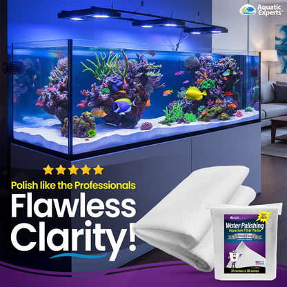 Aquarium Polishing Pad 24x36 Cut-to-Fit for Crystal Clear Water