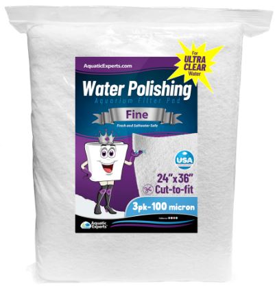 Aquarium Polishing Pad 24x36 Cut-to-Fit for Crystal Clear Water