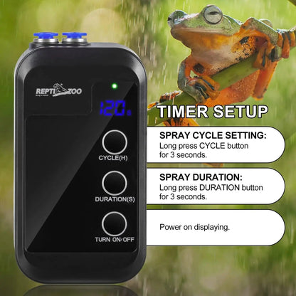 Reptile Humidifier Mini Auto Misting System