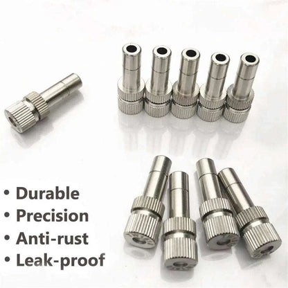 360° Adjustable Reptile Misting Nozzle – High-Pressure Fogger for Terrariums, Greenhouses, and Rainforest Enclosures