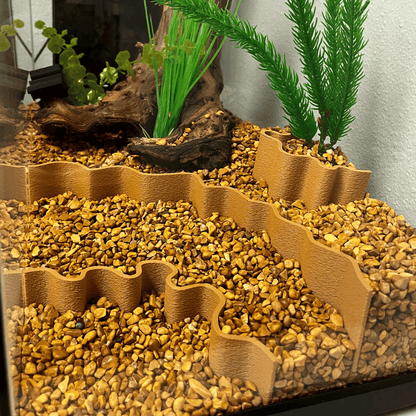 Aquarium or Terrarium Substrate Cliffs Combo Pack | Separate Substrate Layers in Aquariums or Terrariums