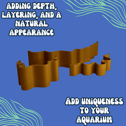 Aquarium or Terrarium Substrate Cliffs Combo Pack | Separate Substrate Layers in Aquariums or Terrariums to Create Cliffs & Depth