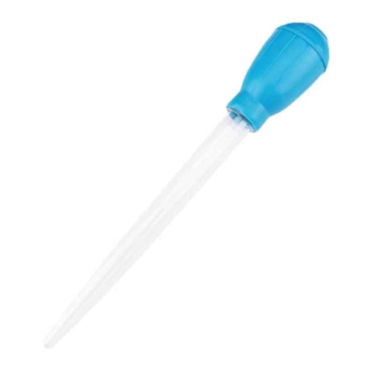 Small Fish Tank Water Change Suction Pooper Manual Mini Suction Tube(Blue)