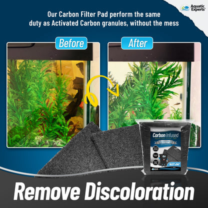 Aquarium Clarity Ultimate Bundle – Carbon & Filter Pads