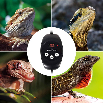 Reptile Thermostat PID Dimming Controller Digital Heat Lamp Temp Control 300W