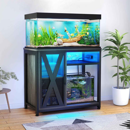 40-50 Gallon Fish Tank Stand with Power Outlets