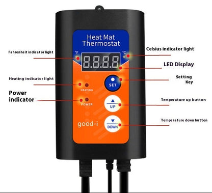 Digital Reptile LED Thermostat