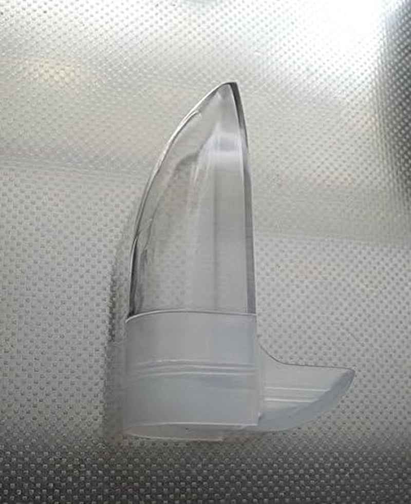 Bird Cage Water Bottle Dispenser Feeder for Zebra Finch Budgies Set of 2 (Clear)