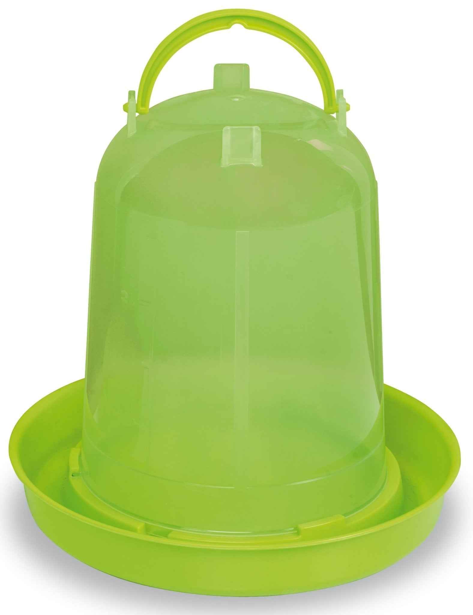 Economy Plastic Poultry Waterer – Durable Snap-Together Chicken Waterer, 1.5L / 3L / 5L