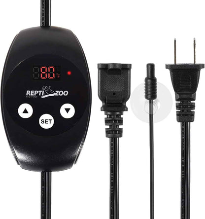 Reptile Thermostat PID Dimming Controller Digital Heat Lamp Temp Control 300W